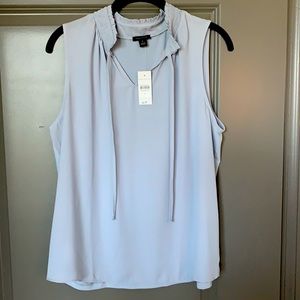 Ann Taylor, Blue-Grey Top
